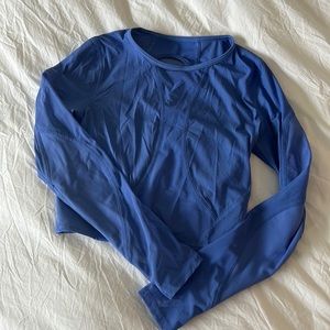 Lululemon Mesh Cropped Long Sleeve